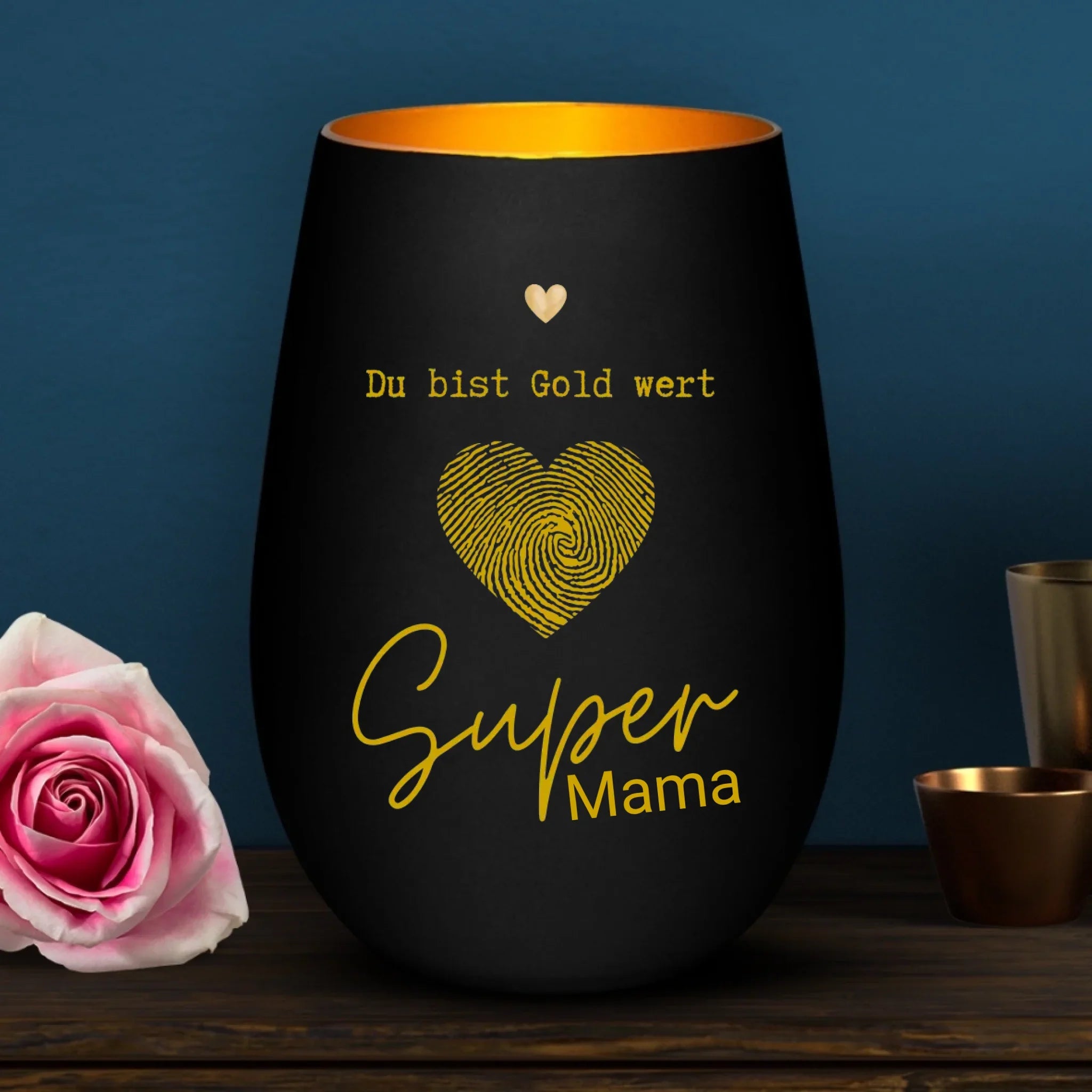 Personalisierte Windlichter