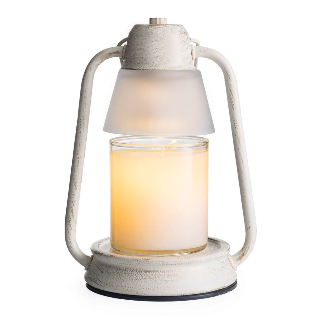 Kerzenwärmer CANDLE WARMERS® BEACON Laterne für kleine Duftkerzen creme